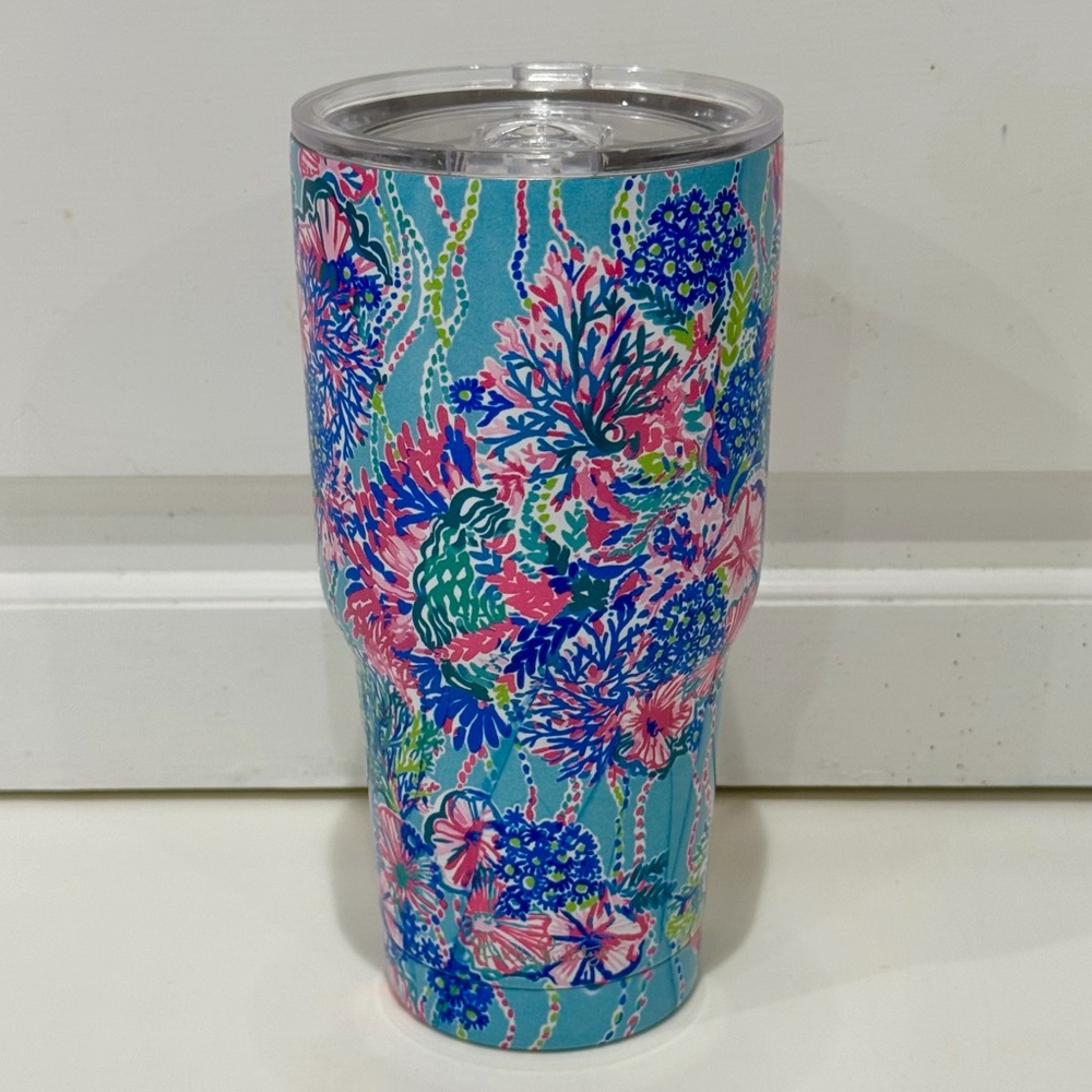 Lilly Pulitzer Beach You To It 30 Oz Insulated Tumbler